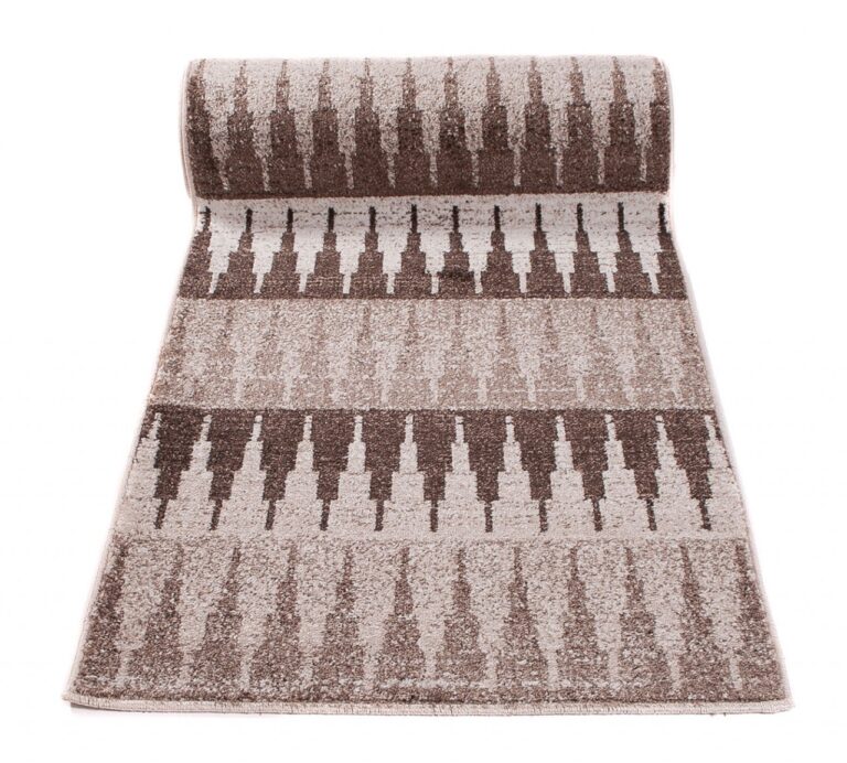 Teppichläufer Sari Beige Geometrisch Meterware