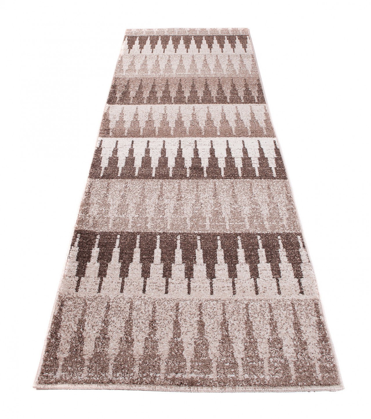 Teppichläufer Sari Beige Geometrisch Meterware