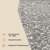 Teppich Ares Grau Ornamente Vintage