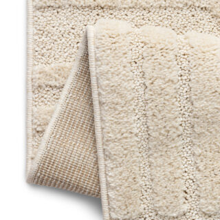 Teppich Linea 3D Creme Patchwork