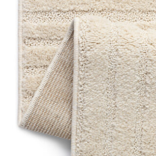 Teppich Relievo 3D Creme Streifen