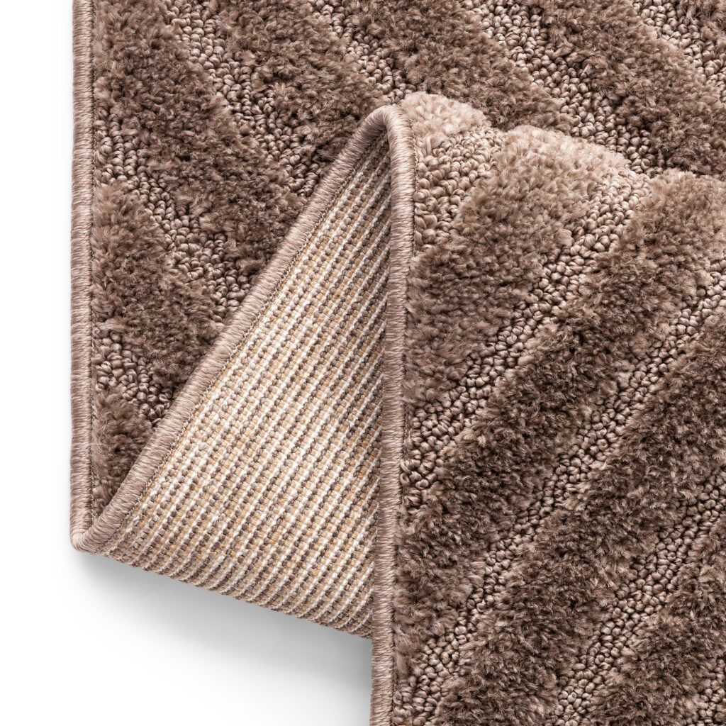 Teppich Linea 3D Taupe Bögen