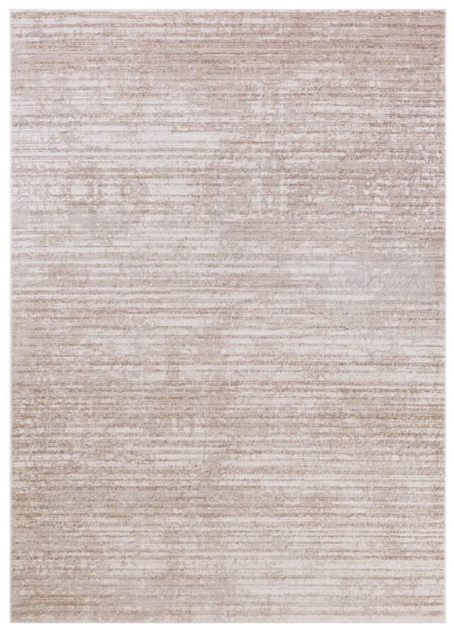 Teppich Como 3D Beige Braun Melange