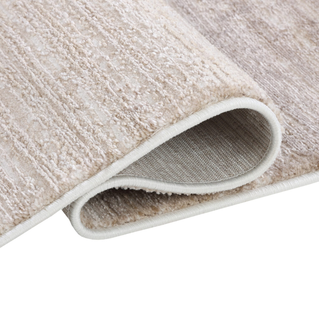 Teppich Como 3D Beige Braun Melange