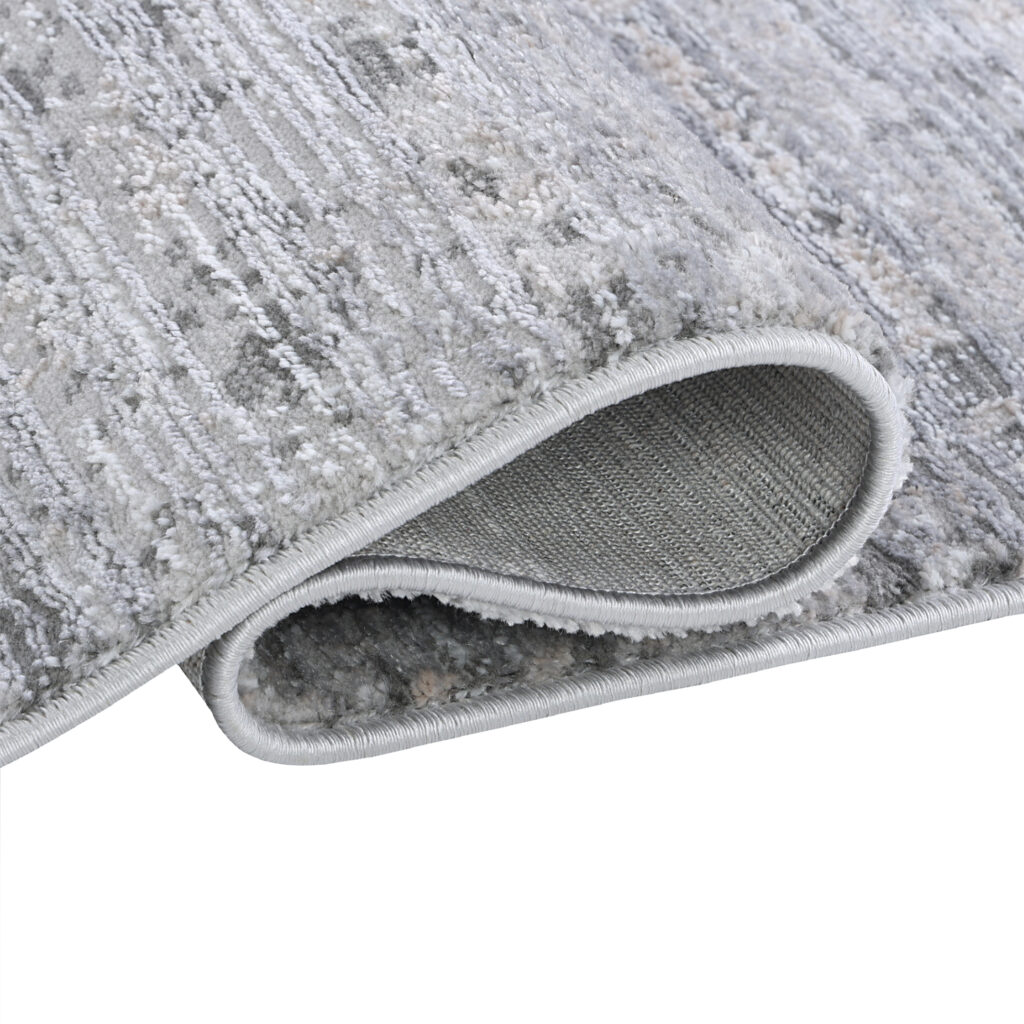 Teppich Como 3D Grau Melange