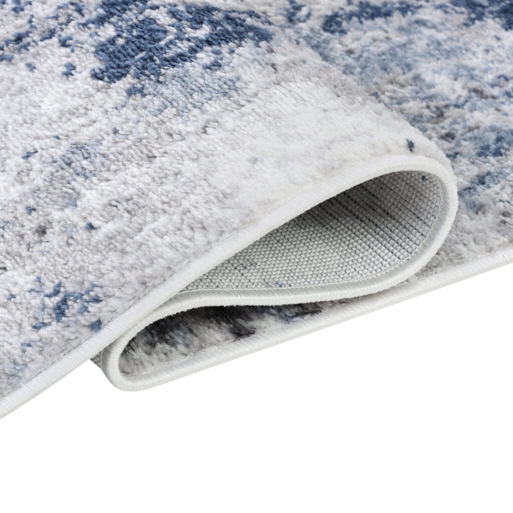Teppichläufer Sky Grau Blau Abstrakt 3D