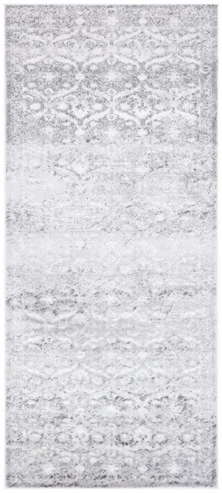 Teppichläufer Sky Creme Grau Abstrakt 3D