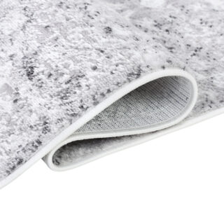 Teppichläufer Sky Creme Grau Abstrakt 3D